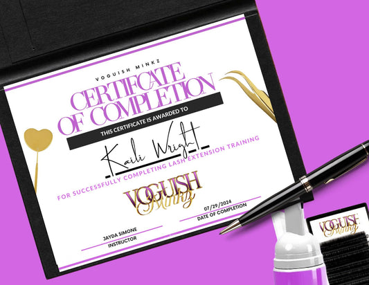 Certificate Design ( Printing Available)